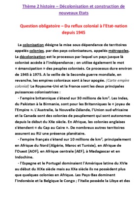 la decolonisation et les construction de nouveaux etats Book