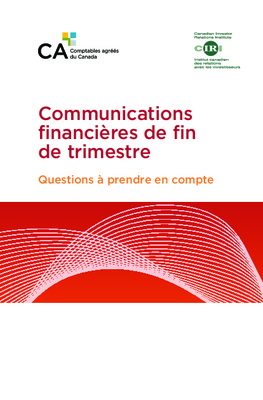 communications financieres Book