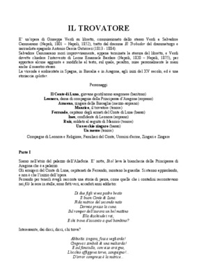 trovatore Book