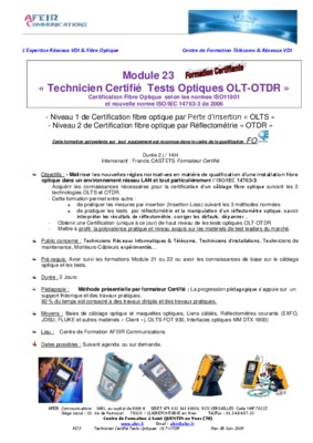cv du technicien superieur de fibre optiques Book