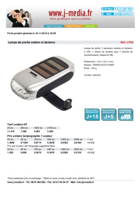 produit solaire Book