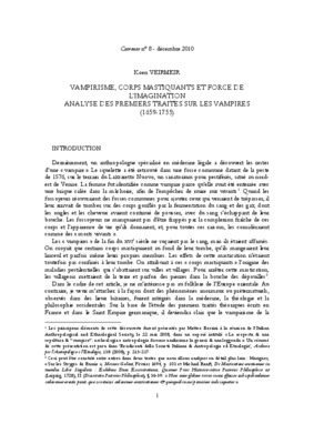 vampirisme Book