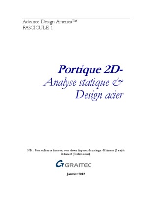 statique portique Book