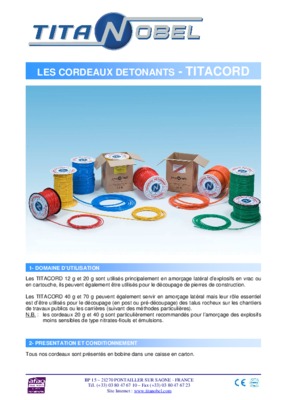 cordeaux detonants Book