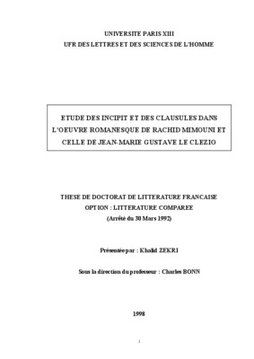 clausules Book