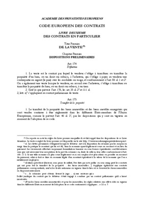 code europeen Book