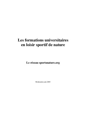communication loisir sportif Book