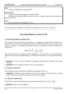 recherche correction de tp sur travail prealable a la seance de tp Book