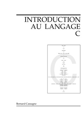 le langage c norme ansi w kernighan Book