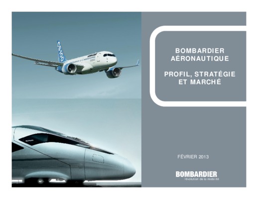 swot bombardier aeronautique Book