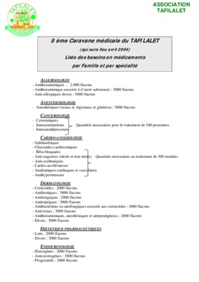 caravane medicale Book