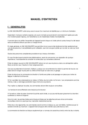 entretien 1000 td Book