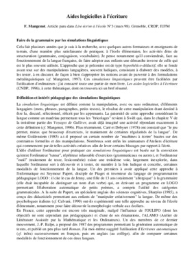 mangenot Book