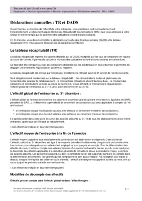 declarations annuelles Book