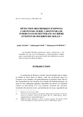 erwinia cartovora Book