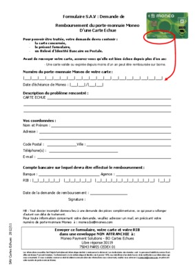 renouvellement carte echue Book
