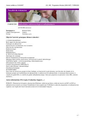 radiochimie Book