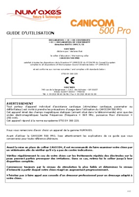 canicom 500 Book