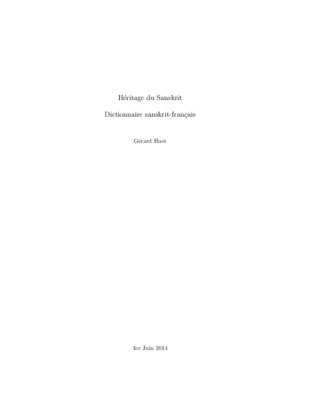 signes sanskrit Book