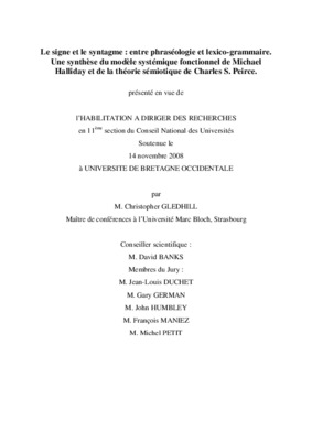 gledhill Book
