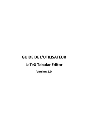 tabular listas Book