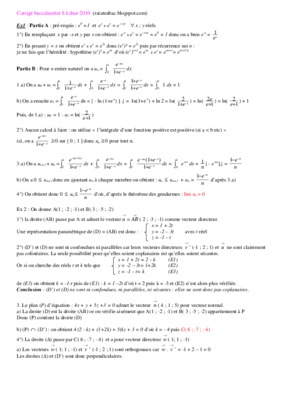 corrige bac 2010 espagnol lv2 liban Book