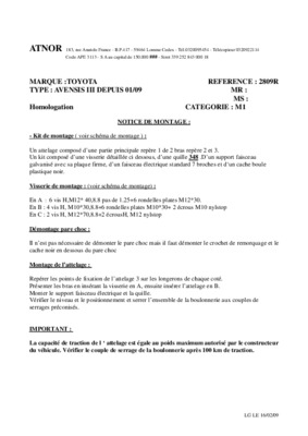 standard toyota Book