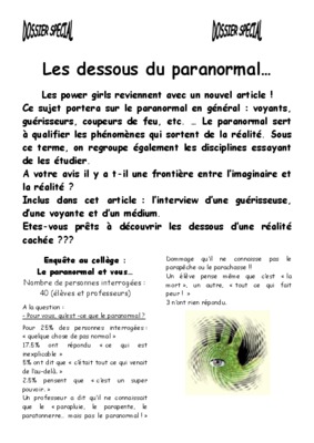 experience paranormal Book