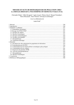 biomarqueurs de pollution des hap dans l_air Book