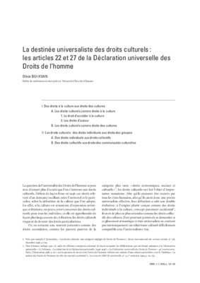 universaliste Book