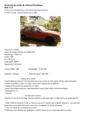 negoce voiture occasion Book