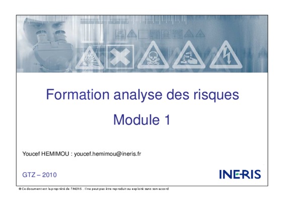 formation evaluation risques suisse Book