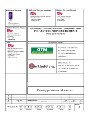 realiser un planning de travaux Book