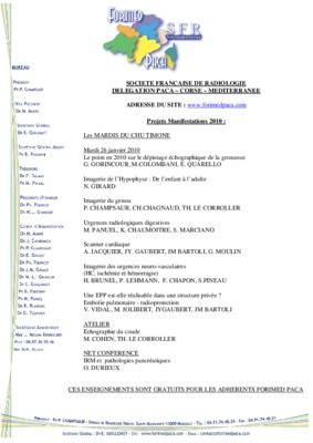 societe francaise de radiologie Book