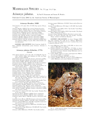 acinonyx Book