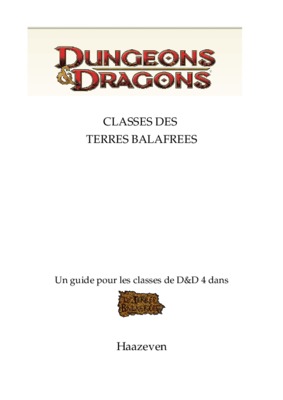guide des joueurs terres balafrees Book