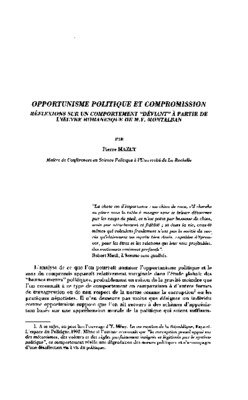 enracinement et opportunisme managairial Book