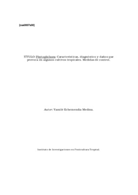 cultivos tropicales Book
