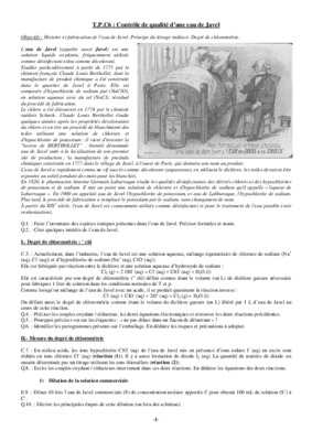 le controle de qualite des produits chimiques Book
