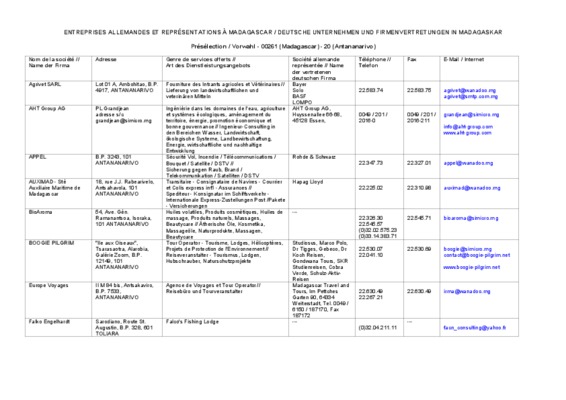 liste des entreprises allemandes en algerie Book