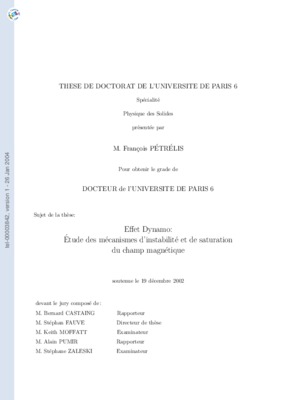 etudes des mecanismes Book