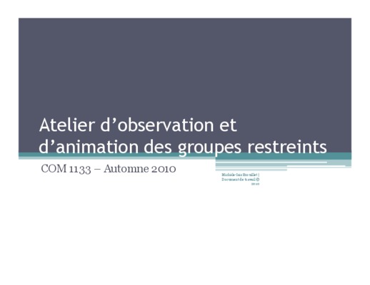 ledynamique des groupes restreints Book