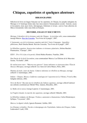 zapatistes Book