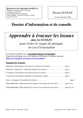 comment evacuer en cas d_incendie Book