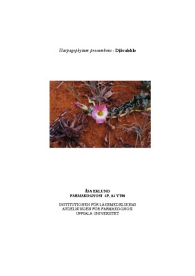harpagophytum Book