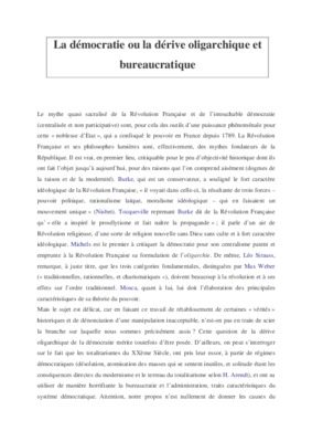 oligarchique Book