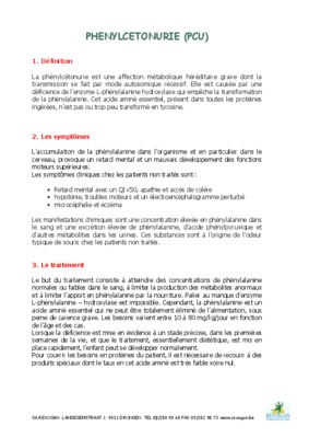phenylcetonurie Book
