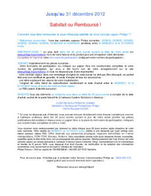 satisfait ou rembourse miele blanc brun Book