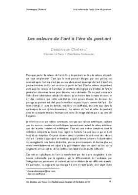 dominique chateau Book