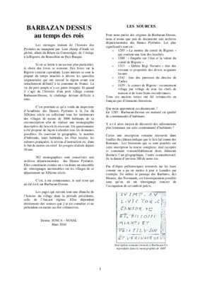 barbazan Book